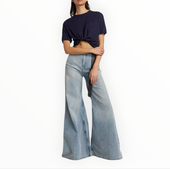 Frame The Extra Wide-Leg Jeans - Picture 1 of 7